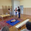 Egészségügyi főiskolások előadása